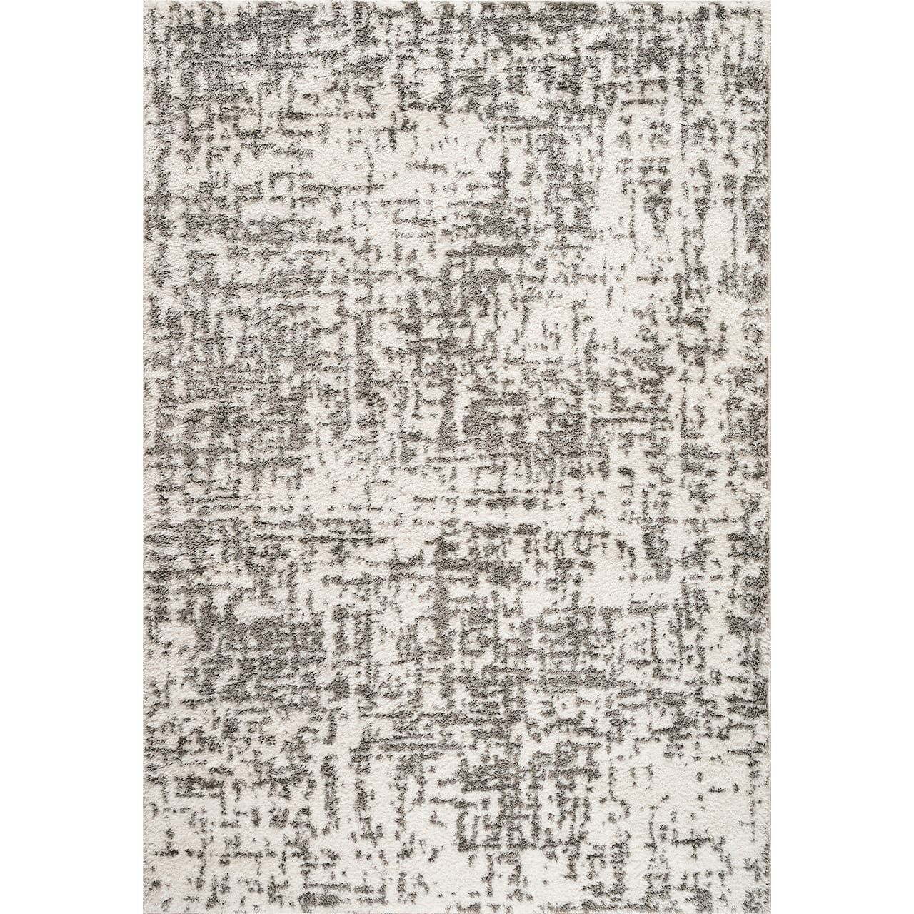 5ft. x 7ft. Grey & Ivory Area Rug by Ashland®